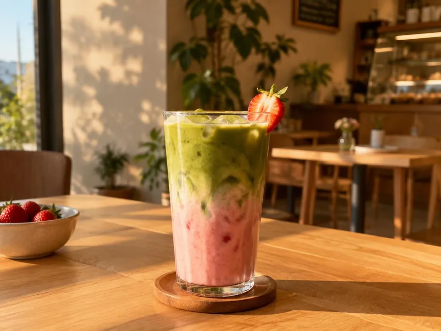 Strawberry Matcha